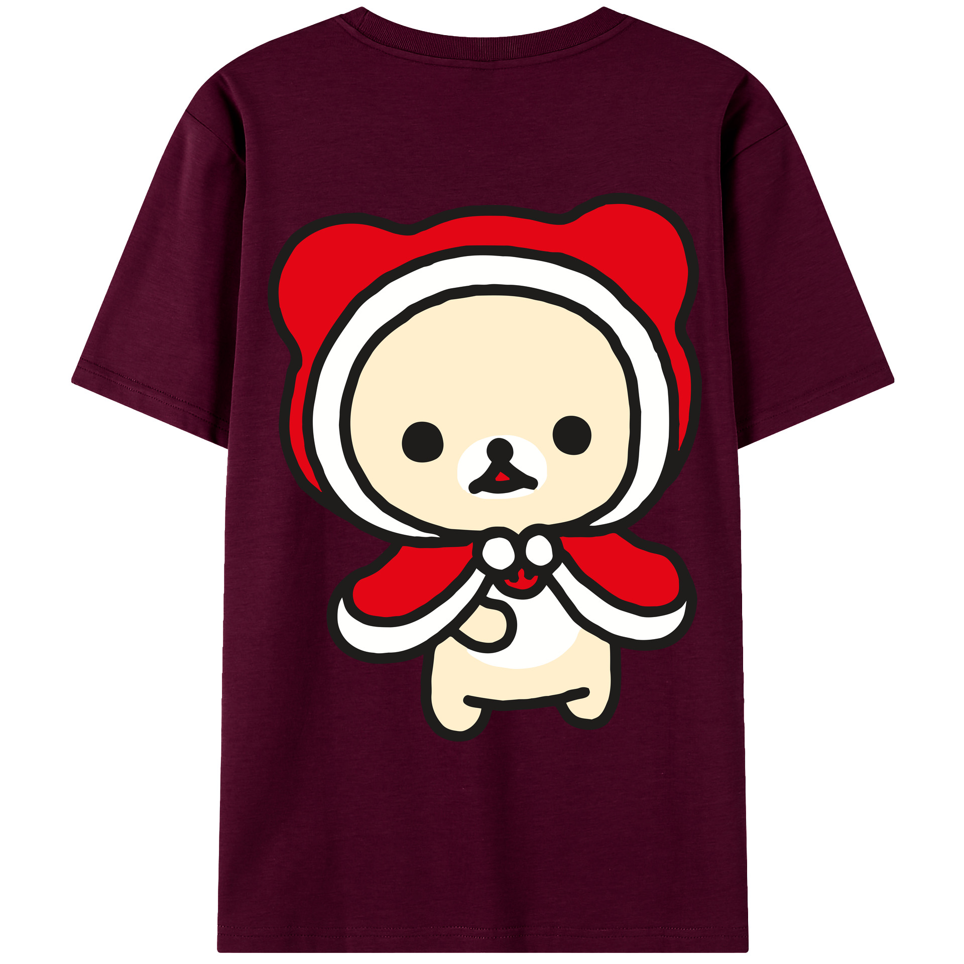 （画像用） リラックマ リラックマ キイロイトリ Rilakkuma Korilakkuma Kiiroitori レディース半袖Tシャツ(バックプリント)